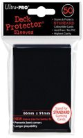 Sachet de 50 sleeves Noir - Format US