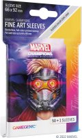 Marvel Champions : Sachet de 50 protge-cartes FINE ART StarLord