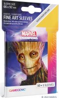 Marvel Champions : Sachet de 50 protge-cartes FINE ART Groot