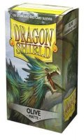 100 Dragon Shield Matte : Olive